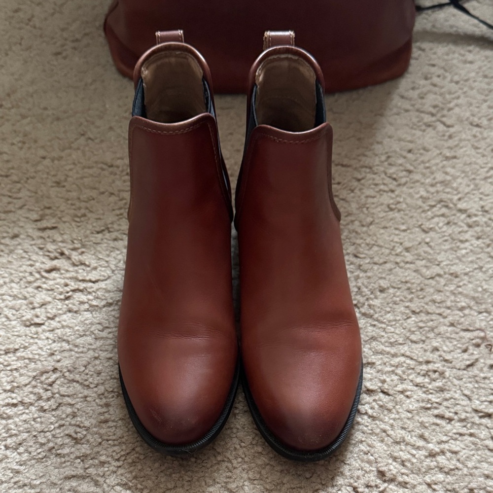 Steve Madden Tan Ankle Booties